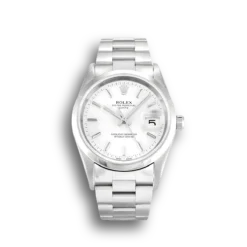 Rolex Oyster Perpetual Date 34mm Dial Silver Ref.15200