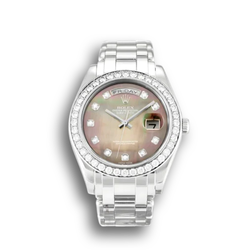 Rolex Day-Date Ref.18946 36mm Black Mother of Pearl Dial