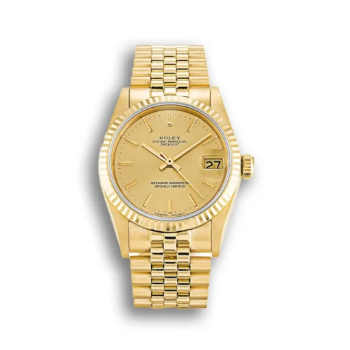 Photo 1 - Datejust Rolex Datejust Ref.68278 Mid-Size 31mm Champagne Dial