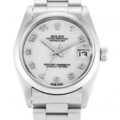 Rolex Datejust Ref.68240 Mid-Size 30mm Ivory Jubilee Dial