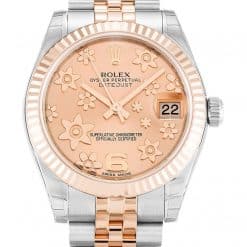 Rolex Datejust Ref.178271 Mid-Size 31mm Pink Floral Dial