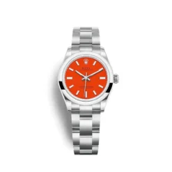 Rolex Oyster Perpetual Lady 31mm Dial Coral Red Ref.277200