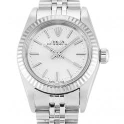 Rolex Oyster Perpetual Lady 26mm Dial Silver Ref.76094