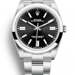Rolex Oyster Perpetual Lady 34mm Dial Black Ref.124200