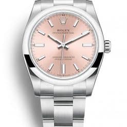 Rolex Oyster Perpetual Lady 34mm Dial Pink Ref.124200