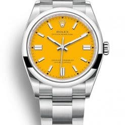 Rolex Oyster Perpetual Lady 36mm Dial Yellow Ref.126000
