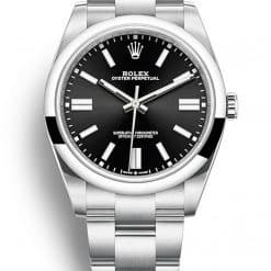 Rolex Oyster Perpetual Lady 41mm Dial Black Ref.124300