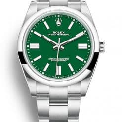 Rolex Oyster Perpetual Lady 41mm Dial Green Ref.124300