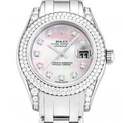 Rolex Pearlmaster 36mm Dial Pink Mother of Pearl Ref.80359