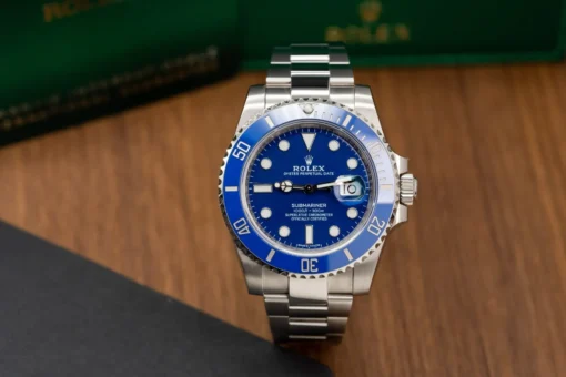Rolex Super Clone Submariner 116619LB 40mm Blue Dial Smurf 1