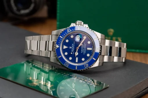 Rolex Super Clone Submariner 116619LB 40mm Blue Dial Smurf 2