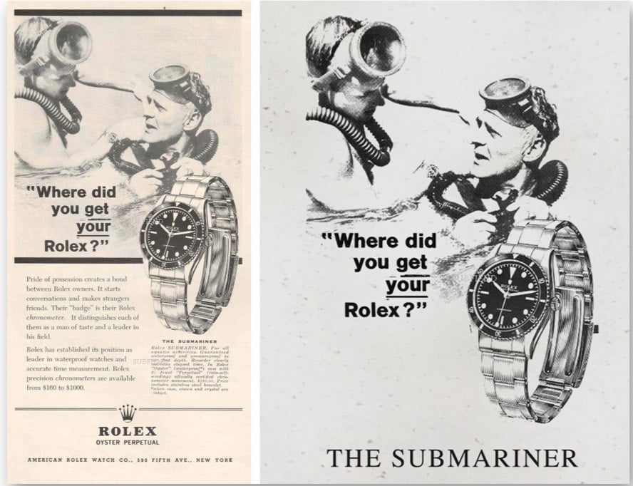 History Of Rolex Submariner model