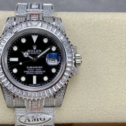 Rolex Submariner Iced Out Ref.116610LN 41mm Black Dial