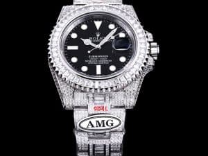 Photo 10 - Iced Out Rolex Submariner Iced Out 116610LN-2 41mm Black Dial