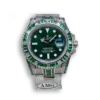 Photo 10 - Iced Out Rolex Submariner Iced Out Ref.116610LV-1 41mm Green Dial