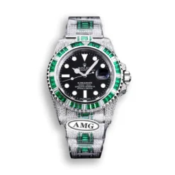 Rolex Submariner Iced Out Ref.116610LV-6 41mm Black Dial