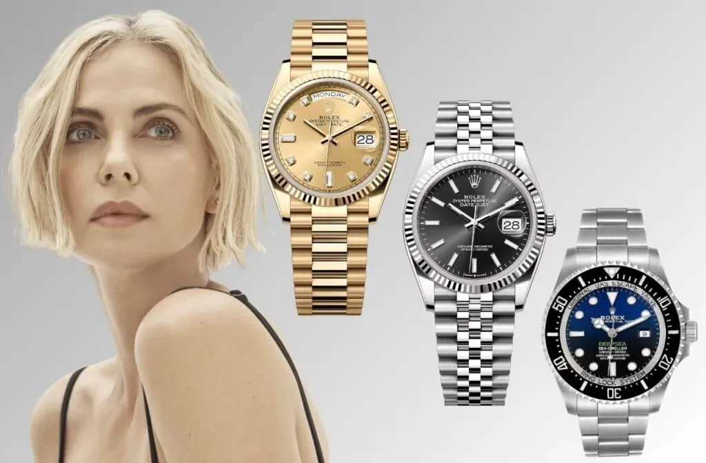 Charlize Theron Rolex Watches 