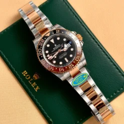 Rolex Super Clone GMT Master II 40mm Black Dial 126711CHNR Root Beer 1