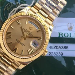 Rolex Day-Date Ref. m228238 Champagne Dial