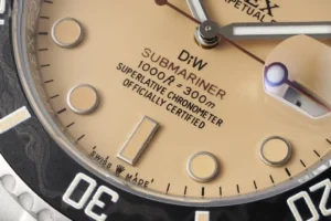 Rolex DIW Submariner Parakeet ref. 116610LB Light Brown Dial