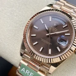 Rolex Day-Date Ref. m228238 Chocolate Dial