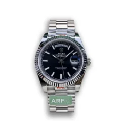 Rolex Day-Date Ref. m228238 Bright Black Dial Platinum