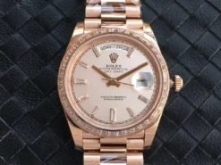 Rolex Day-Date Ref. m228238 Rose Gold Dial