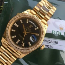 Rolex Day-Date Ref. m228238 Black Dial