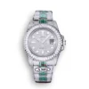 Rolex Submariner Iced Out Ref.116610LN 40mm White Bezel