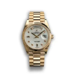 Rolex Day-Date Ref. 128238 36mm Mother of Pearl Diamonds Dial