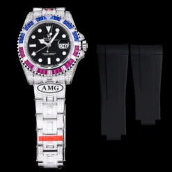 Rolex Submariner Iced Out Ref.126710BLRO Black Dial