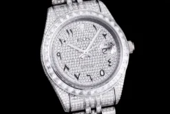 Rolex Datejust Ref.126300 41mm Dial Full-Diamond Arabic