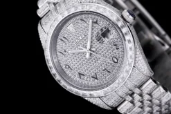 Rolex Datejust Ref.126300 41mm Dial Full-Diamond Arabic