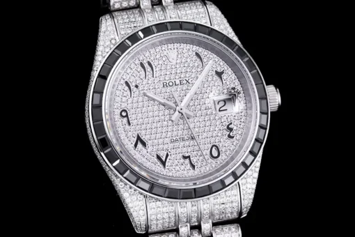 Rolex Datejust Ref.126300 41mm Dial Arabic Bezel Black