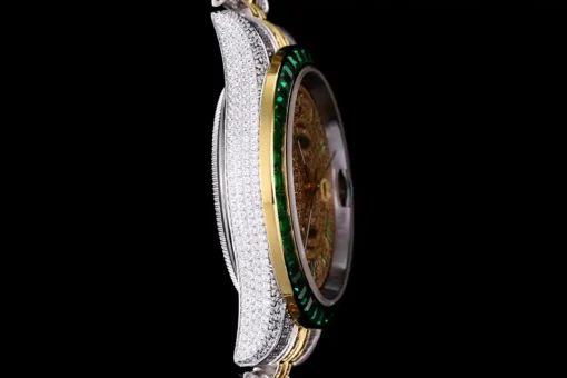 Rolex Datejust Ref.126300 41mm Dial Full-Diamond Yellow Gold