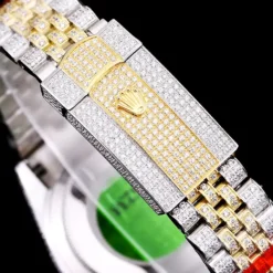 Rolex Datejust Ref.126300 41mm Dial Full-Diamond Yellow Gold