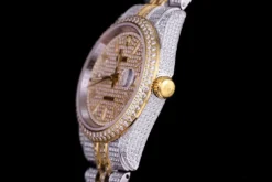 Rolex Datejust Ref.126300 41mm Diamond Dial Diamond Baton Markers