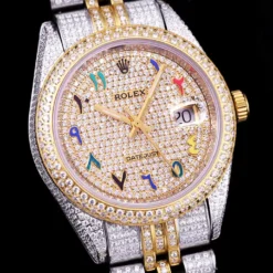Rolex Datejust Ref.126300 41mm Diamond Dial Arabic Numerals