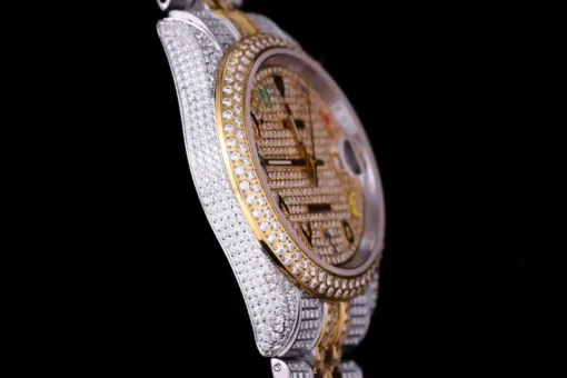 Rolex Datejust Ref.126300 41mm Diamond Dial Arabic Numerals