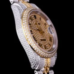 Rolex Datejust Ref.126300 41mm Diamond Dial Roman Numerals