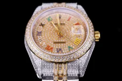 Rolex Datejust Ref.126300 41mm Roman Diamond Dial