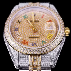 Rolex Datejust Ref.126300 41mm Roman Diamond Dial