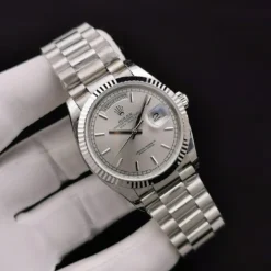 Rolex Day-Date Ref. 128238 36mm Silver Dial