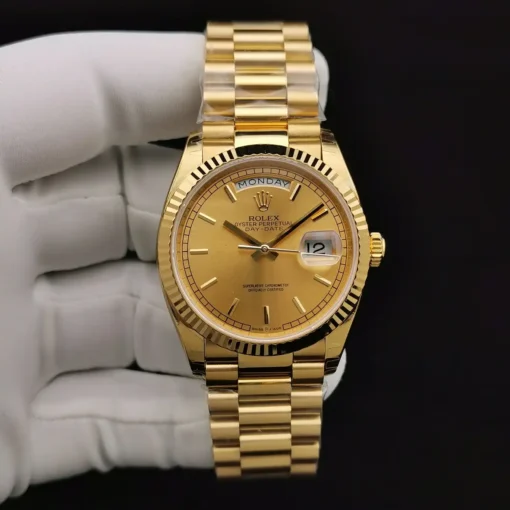 Rolex Day-Date Ref. 128238 36mm Gold Dial