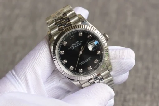 Rolex Datejust Ref.126233 36mm Dial Black Diamond