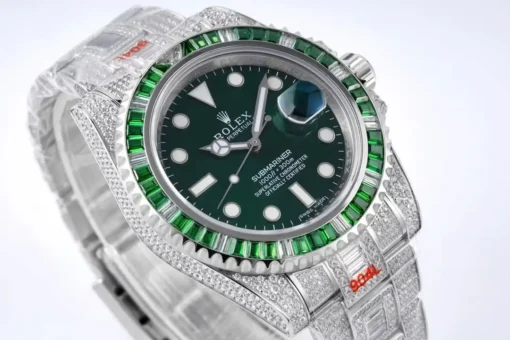 Rolex Submariner Iced Out Ref.116610LV Water Ghost SE