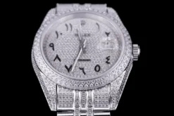 Rolex Datejust Ref.126300 41mm Diamond Dial Arabic