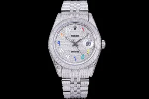 Rolex Datejust Ref.126300 41mm Full-Diamond Dial Arabic