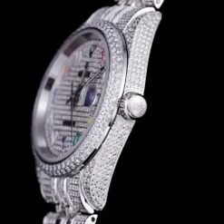 Rolex Datejust Ref.126300 41mm Full-Diamond Dial Arabic