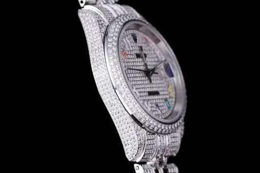 Rolex Datejust Ref.126300 41mm Full-Diamond Dial Arabic